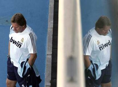 Bernd Schuster durante un entrenamiento.