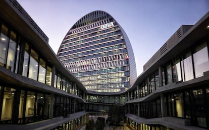 Sede operativa de BBVA en Madrid