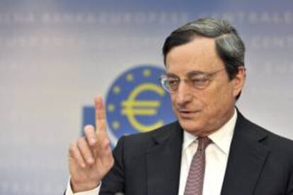 El presidente del Banco Central Europeo (BCE), Mario Draghi. EFE/Archivo