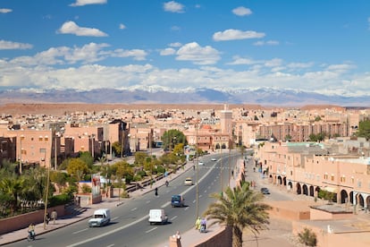 La ciudad de Ouarzazate.