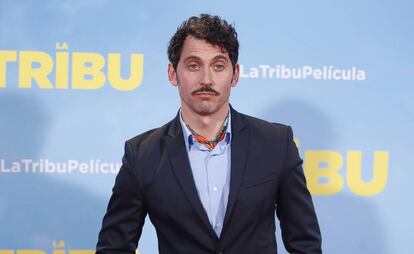 El actor Paco León durante el estreno en Madrid de la película 'La Tribu, el 12 de marzo de 2018.