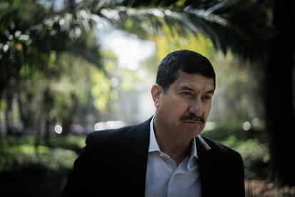 Javier Corral, exgobernador del Estado de Chihuahua, en Ciudad de México, en noviembre de 2023.