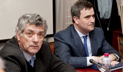 Ángel María Villar y Miguel Cardenal.