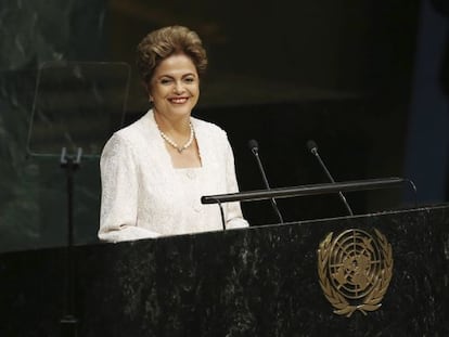 Dilma Rousseff discursa na ONU.