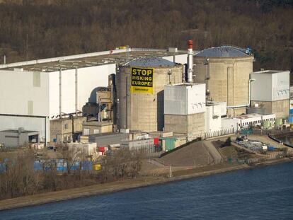La central nuclear de Fessenheim (Francia) en una imagen de marzo de 2014. 