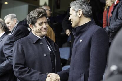 Pedro Casablanc y Roberto Enríquez en 'Todo por el juego'.