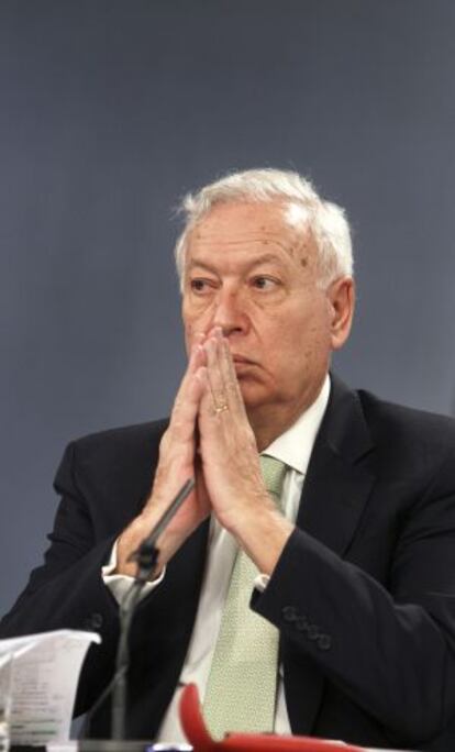 El ministro de Exteriores español, José Manuel García-Margallo.