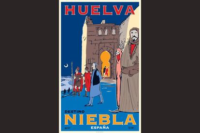 “Me gusta hacer carteles, mapas y libros que muestren la riqueza cultural de mi país”, dice Óscar Mariné.