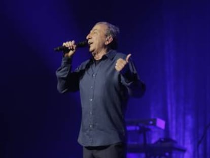 Jose Luis Perales, en el concierto en el Teatro Real.