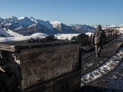 A closed coal mine in Asturias.