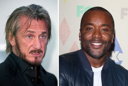 Sean Penn y, a la derecha, Lee Daniels.