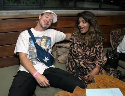 Diplo y M.I.A. en Los Ángeles en 2018.