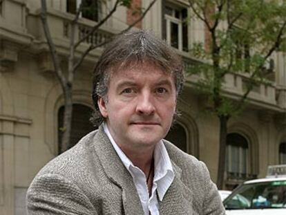 El escritor irlandés John Connolly, en Madrid.