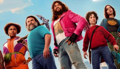 Protagonistas de la película Una película de Minecraft