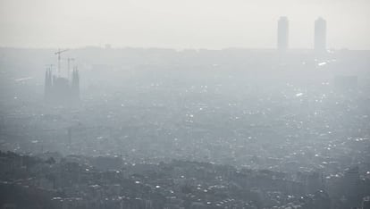 Contaminació a Barcelona.