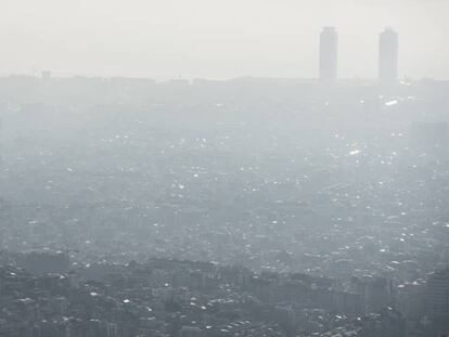 Contaminació a Barcelona.