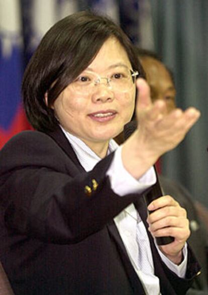 Tsai Ing Wen, ministra de Asuntos con China continental de Taiwan.
/ AP