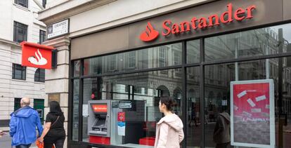 Sede del Banco Santander en Londres.