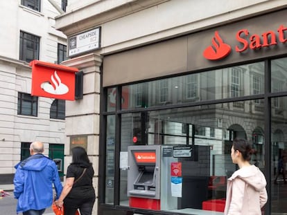 Sede del Banco Santander en Londres.