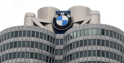 Sede central de BMW en las afueras de Múnich, Alemania. 