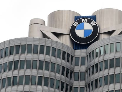 Sede central de BMW en las afueras de Múnich, Alemania. 