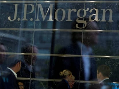 Sede de JP Morgan en Canary Wharf, Londres.