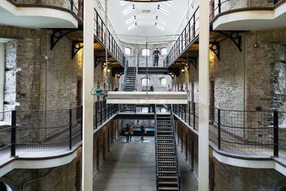 Cork City Gaol, la antigua c&aacute;rcel de la ciudad de Cork, al sur de Irlanda. 