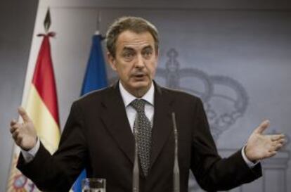 El presidente del Gobierno, José Luis Rodríguez Zapatero.