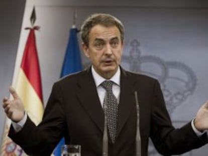 El presidente del Gobierno, José Luis Rodríguez Zapatero.