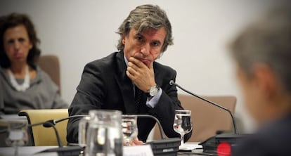 Alfonso del Álamo, durante su intervención en la comisión de investigación del Madrid Arena.
