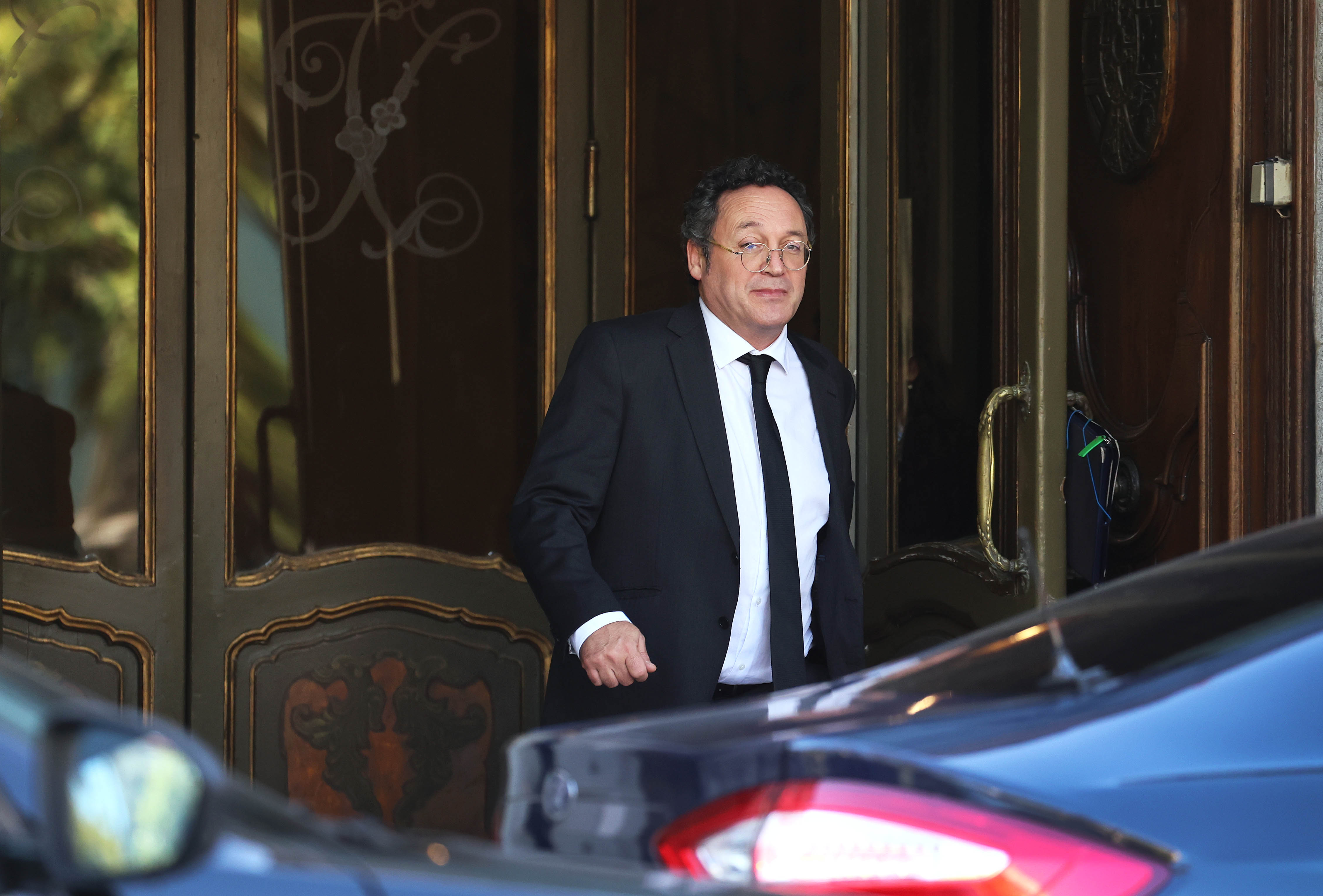 Álvaro García Ortiz salía del Tribunal Supremo.