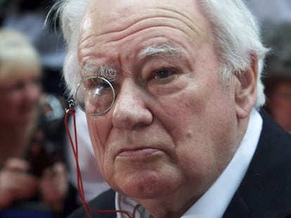 El astrónomo Patrick Moore.