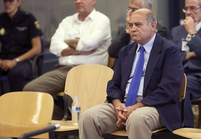 El expresidente de la CEOE y de la patronal madrileña Gerardo Díaz Ferrán, en una imagen de 2015. 