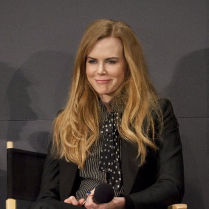 Nicole Kidman promociona en Nueva York su nueva película.
