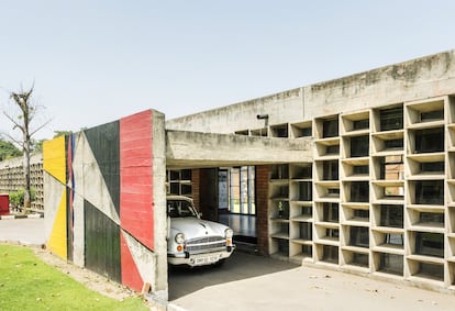 A Faculdade de Arquitetura de Chandigarh, de 1961.