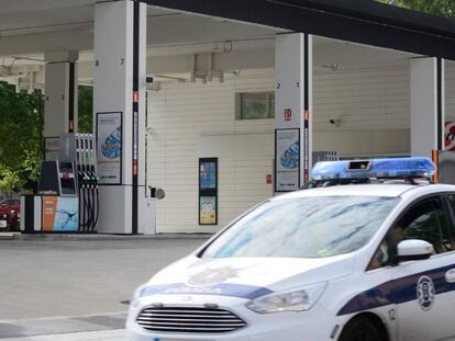 Gasolinera de Vitoria en cuyas inmediaciones se produjo el intento de violación.