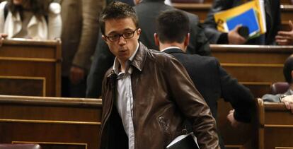 El 'número dos' de Podemos, Íñigo Errejón.