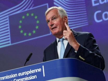 El negociador comunitario para la relación post-Brexit, Michel Barnier.