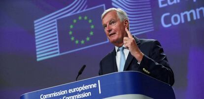 El negociador comunitario para la relación post-Brexit, Michel Barnier.