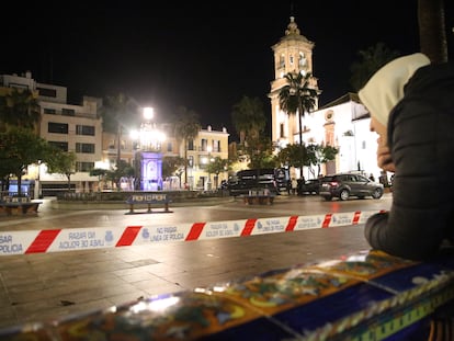 La plaza de Algeciras en la que se produjo la agresión mortal.