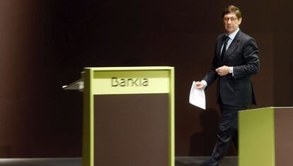 El presidente de Bankia, José Ignacio Goirigolzarri.