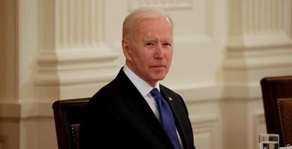 Joe Biden, presidente de EE UU, en la Casa Blanca.