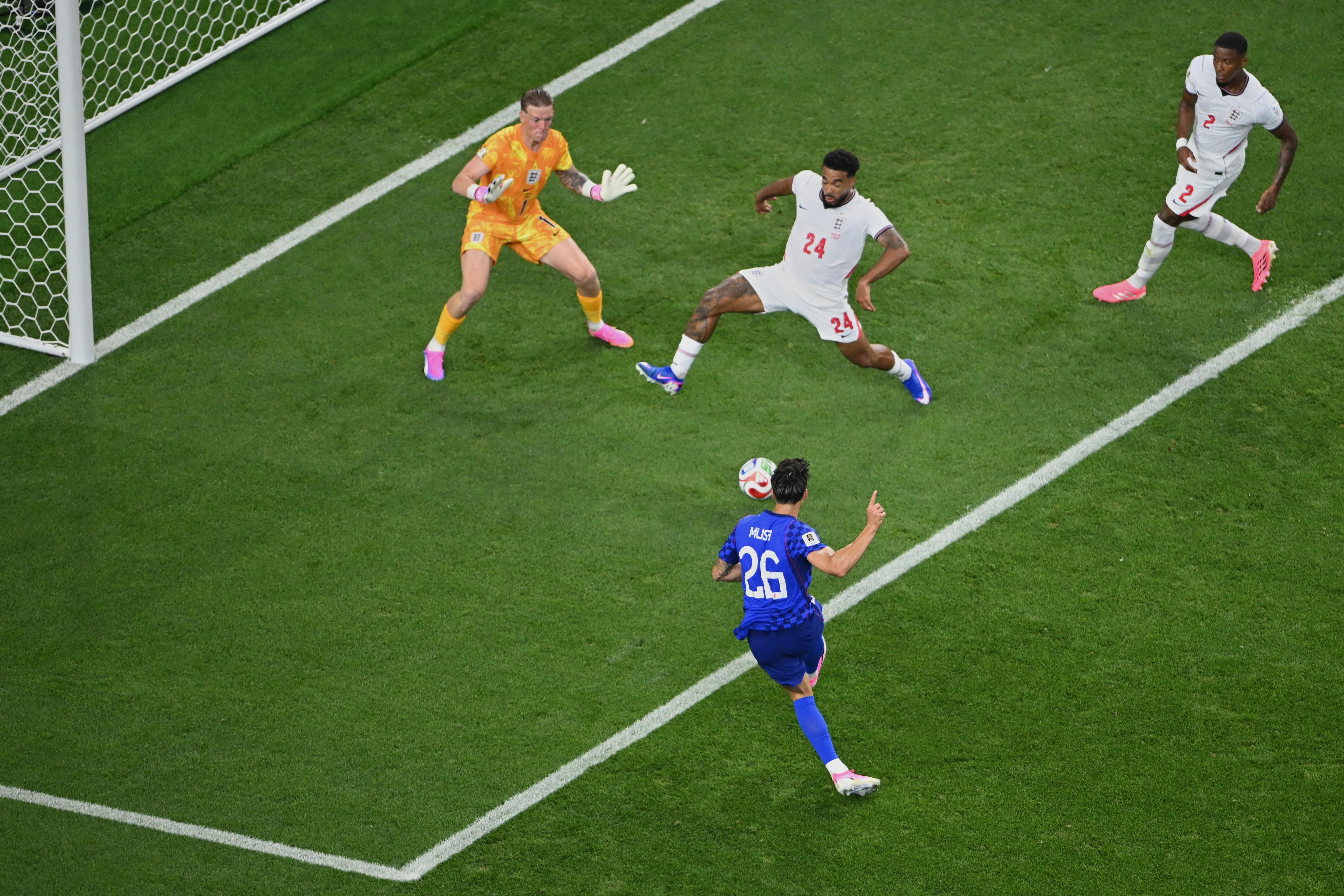 Inglaterra - Croacia, el partido del Mundial 2026 en directo | Bellingham adelanta a Inglaterra en el inicio de la segunda parte
