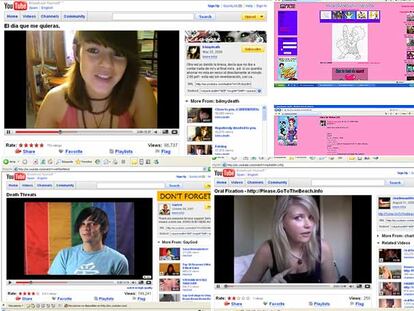 Cada vez más internautas anónimos se graban con la <i>webcam</i> y vuelcan secretos, complejos y opiniones en YouTube. Los adolescentes se expresan sobre todo a través de <i>fotoblogs.</i>