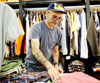 Tienda de ropa Sportivo, en Malasaña (Madrid).