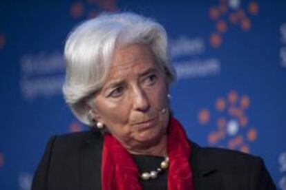 En la imagen, la directora gerente del Fondo Monetario Internacional, Christine Lagarde. EFE/Archivo