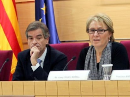 Pedro Viguer, José María Páez, Alfonso González-Guija y María Josep Feliu i Morell.