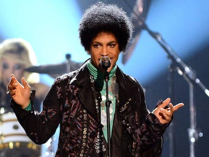 Prince en los Billboard Music Awards de 2013.