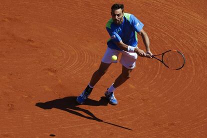 Marcel Granollers, en su partido ante Daniel Muñoz.