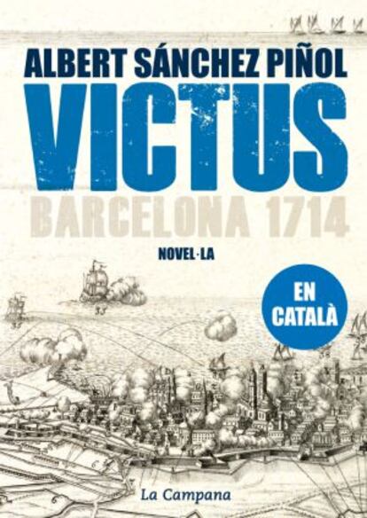 Portada del libro 'Victus', de Albert Sánchez Piñol, en catalán.